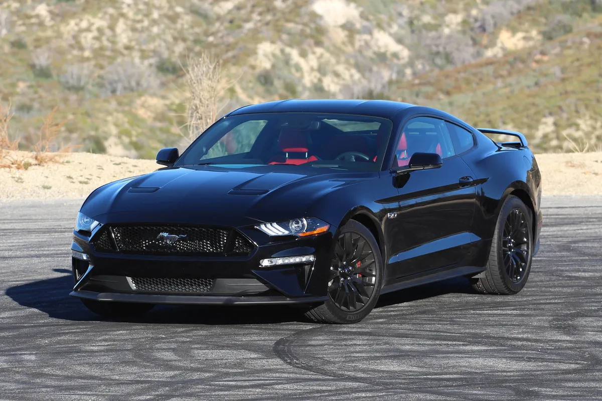 2018 Black Ford Mustang GT