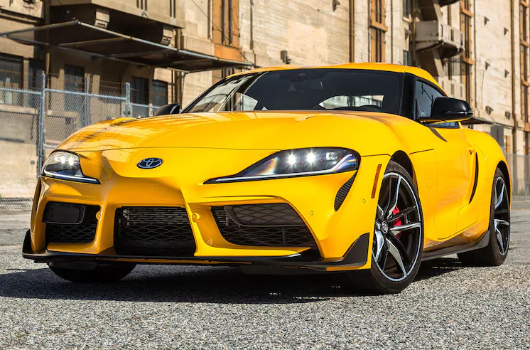 2020 Yellow Toyota GR Supra 3.0 Premium