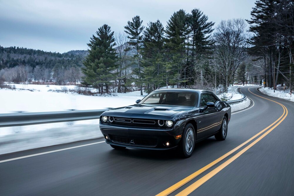 2017 Black Dodge Challenger GT AWD